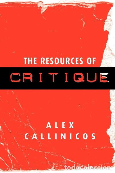 Livros em segunda m&atilde;o: The Resources of Critique- 9780745631615
