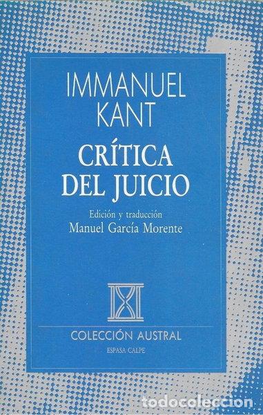 Libros: Cr&iacute;tica del Juicio- 9788423919673