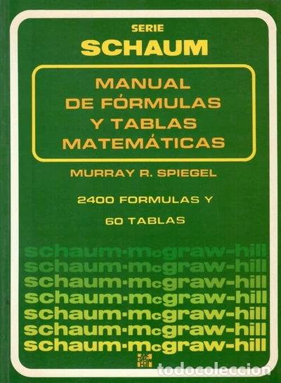Libri di seconda mano: Manual de f&oacute;rmulas y tablas matem&aacute;ticas- 9789684511248