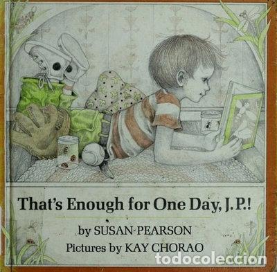 books: That's Enough for One Day, J. P.!- 9780803785663