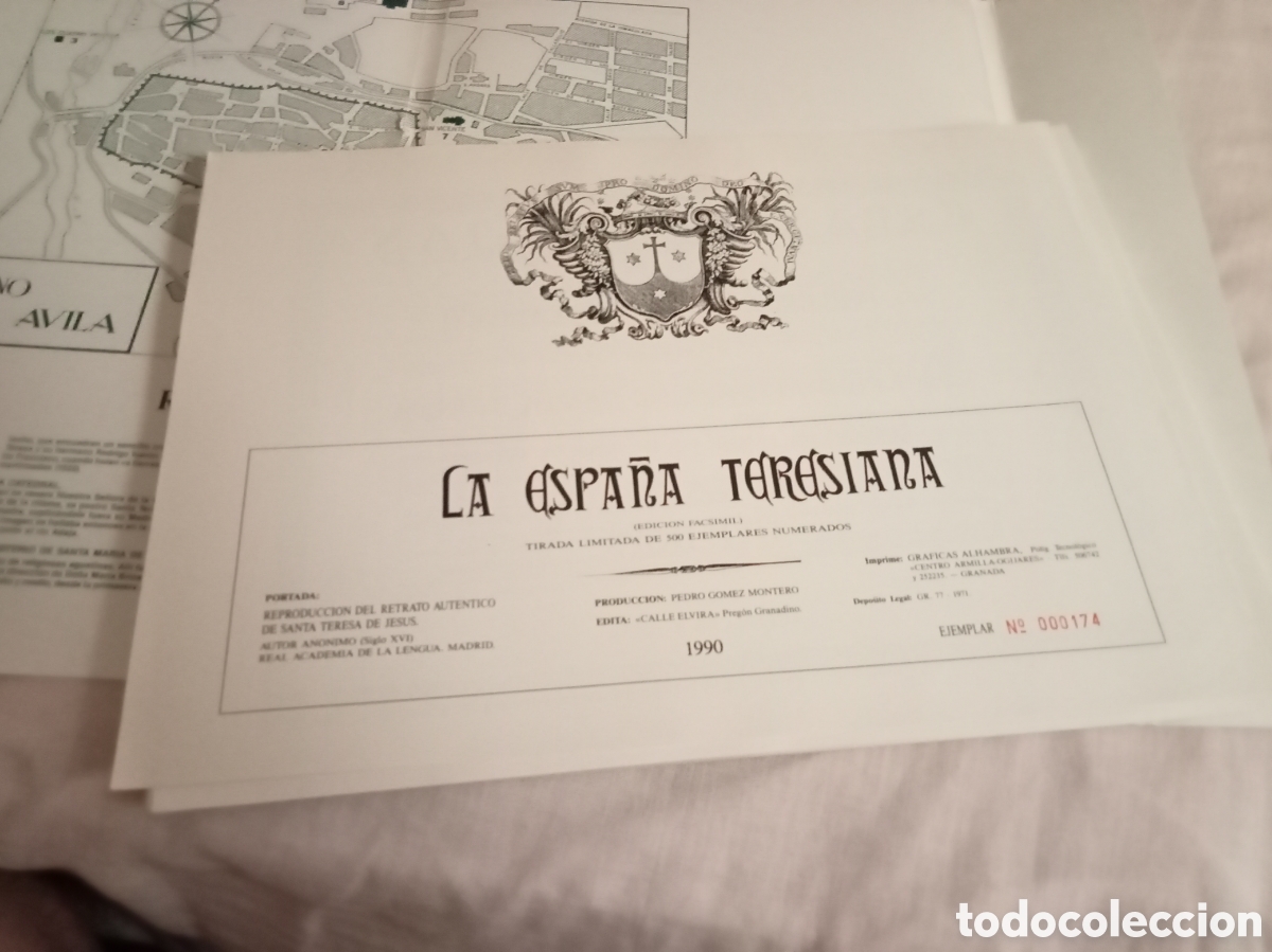 Libros: La Espa&ntilde;a teresiana. Facsimil 1990 - Foto 3