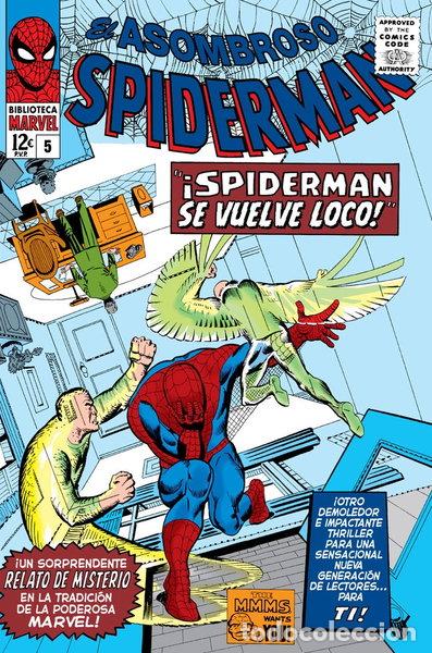 Libros: BIBM32 ASOMBROSO SPIDERMAN 5 1964-1965- 9788411507530