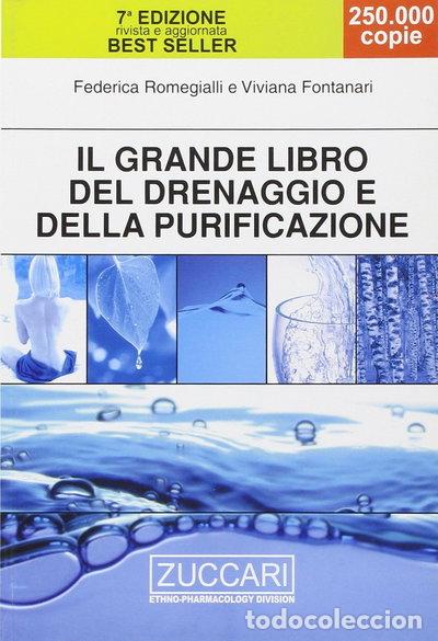 books: Il grande libro del drenaggio e della purificazione- 9788890030970