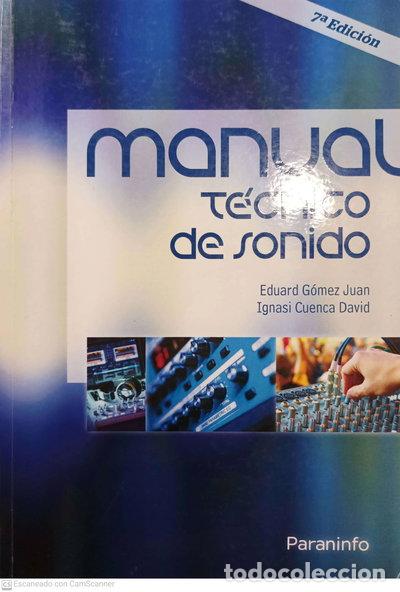 books: Manual t&eacute;cnico de sonido- 9788428381185