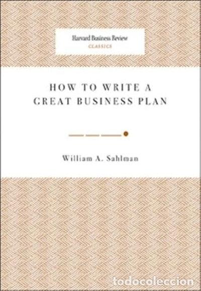 Libri di seconda mano: How to Write a Great Business Plan- 9781422121429