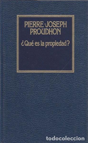 B&uuml;cher: &iquest;Qu&eacute; es la propiedad?- 9788475304182