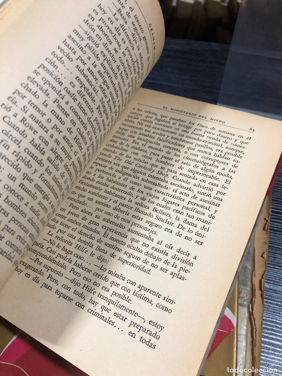 Libros: El ministerio del miedo Graham Greene - Foto 3