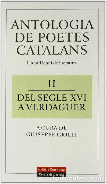 Libros: Del Segle XVI a Verdaguer. Vol. II- 9788481091380