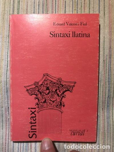 Libros: Sintaxi llatina- 9788472561670