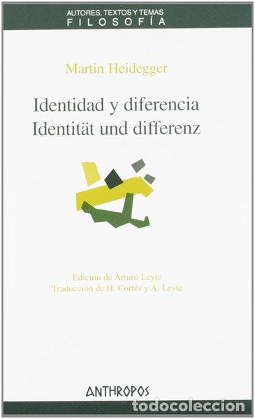 books: Identidad y diferencia- 9788476581049