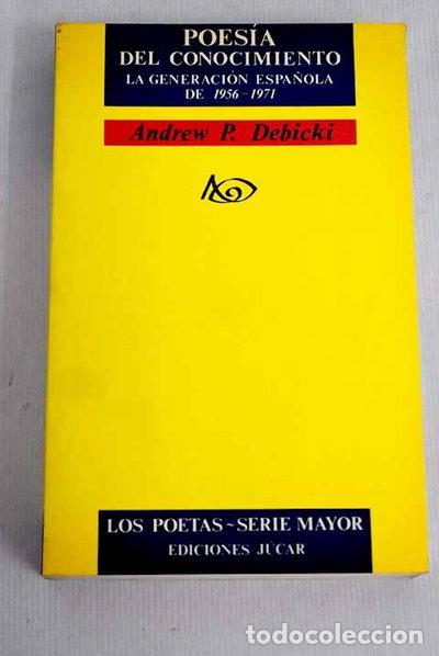 Livres: Poes&iacute;a del conocimiento- 9788433445094