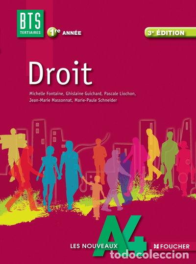 Livres: Droit BTS tertiaires 1re ann&eacute;e- 9782216123704
