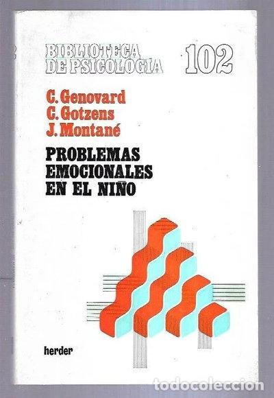 Livres: Problemas emocionales en el ni&ntilde;o- 9788425412110