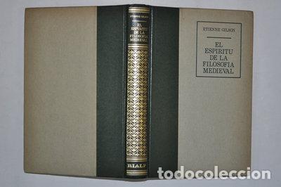B&uuml;cher: El esp&iacute;ritu de la filosof&iacute;a medieval- 9788432120725