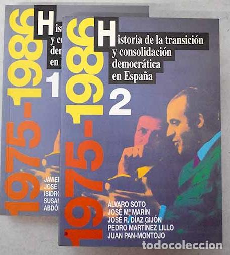 books: Historia de la transici&oacute;n y consolidaci&oacute;n democr&aacute;tica en Espa&ntilde;a (1975-1986)