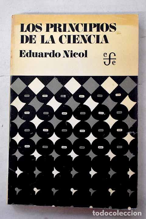 books: Los principios de la ciencia.- Nicol, Eduardo