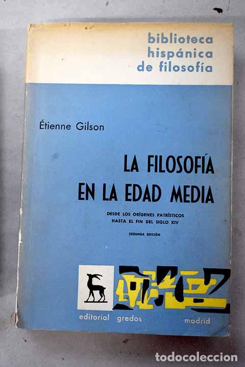 Libros: La filosof&iacute;a en la Edad Media: desde los or&iacute;genes patr&iacute;sticos hasta el fin del siglo XIV