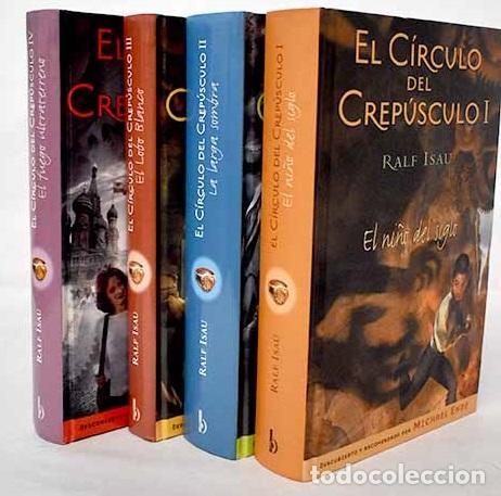 books: C&iacute;rculo de crep&uacute;sculo : El ni&ntilde;o del siglo ; La larga sombra ; El lobo blanco