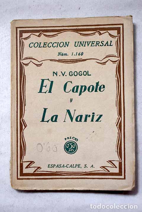 Libros: El capote y la nariz.- Gogol, Nicolas