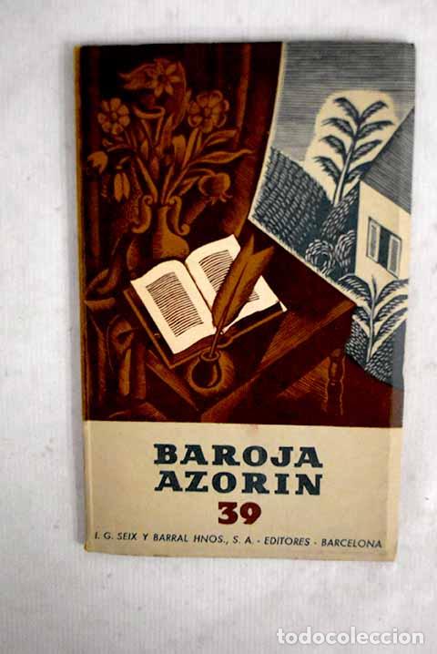 Libros: Baroja y Azor&iacute;n: autores contempor&aacute;neos.- Mateu, F.
