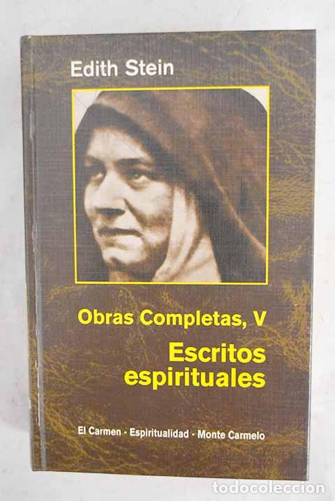 Libros: Obras completas, tomo V.- Edith Stein