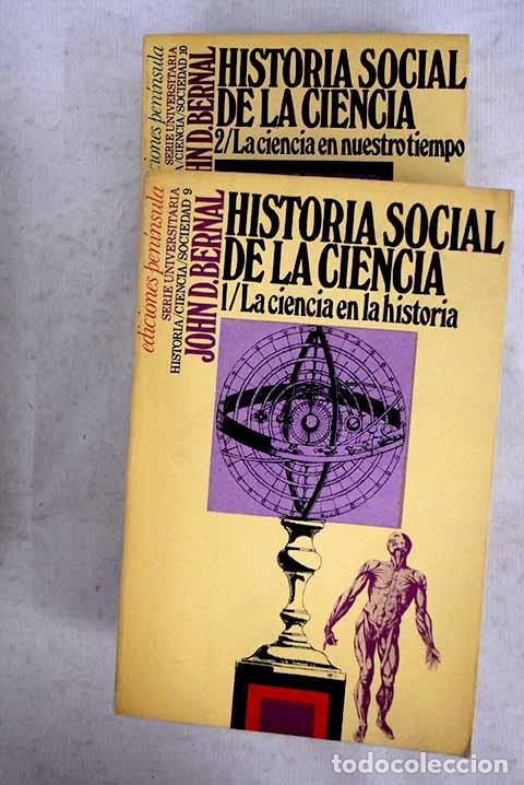 books: Historia social de la ciencia.- Bernal, John Desmond