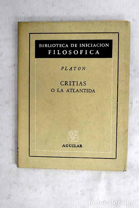 Libros: Critias o La Atl&aacute;ntida.- Plat&oacute;n - Foto 1