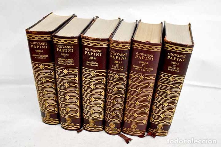 Libros: Obras: Papini, Giovanni.- Papini, Giovanni
