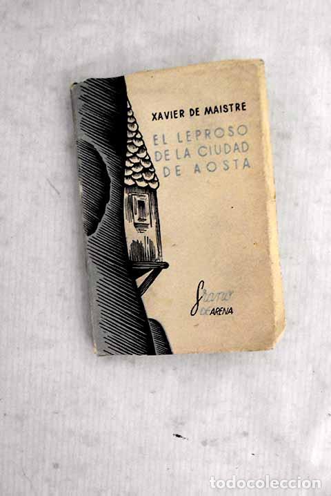 books: El leproso de Aosta: Maistre, Xavier de.- Maistre, Xavier de
