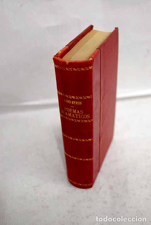 books: Poemas dram&aacute;ticos de Lord Byron.- Lord Byron