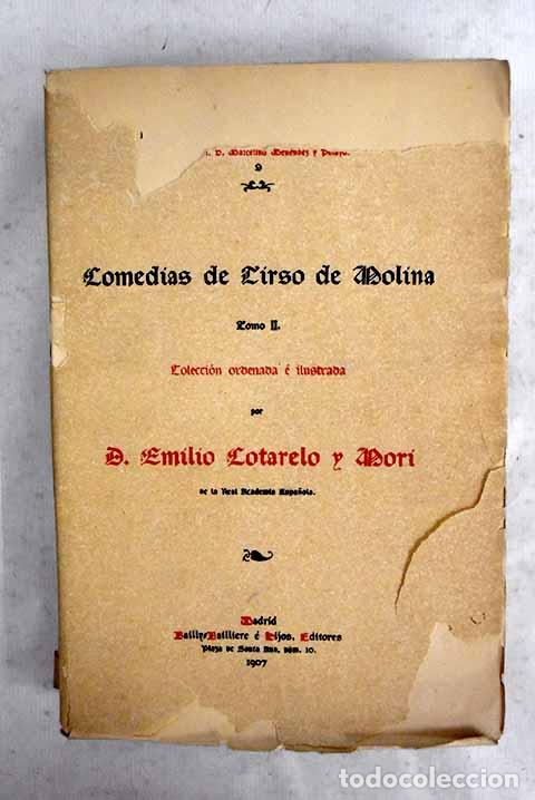 Libros: Comedias de Tirso de Molina. Tomo II.- Molina, Tirso de
