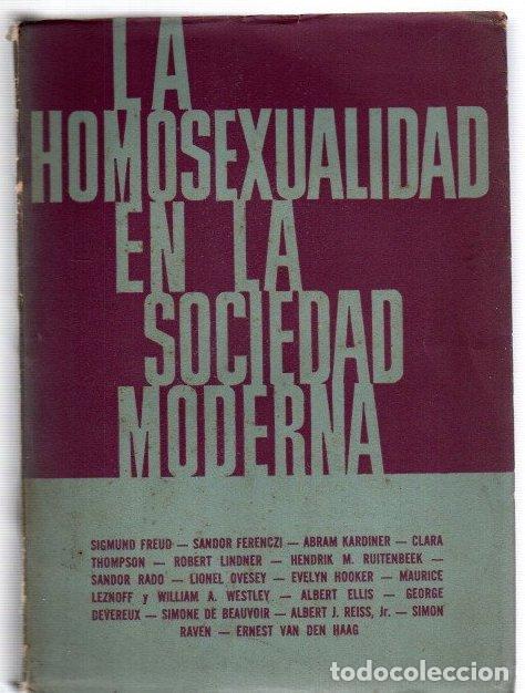 Livres: La homosexualidad en la sociedad moderna - VVAA