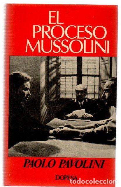 Libros: El proceso Mussolini - Pavolini, Paolo
