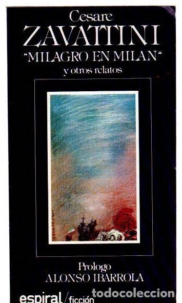 Libros: Milagro en Mil&aacute;n y otros cuentos - Zavattini, Cesare