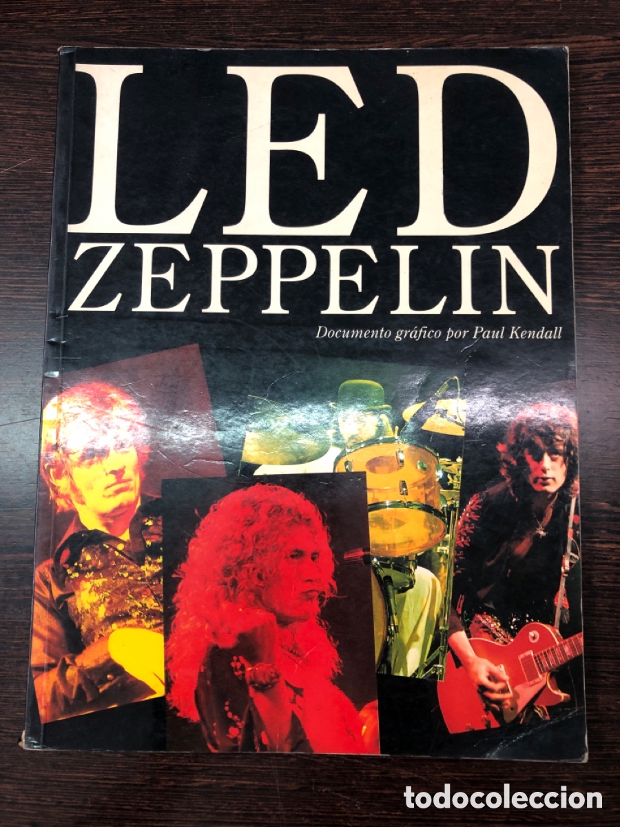 Libros: LED ZEPPELIN DOCUMENTO GRAFICO POR PAUL KENDALL EDITORIAL LA MASCARA 1992