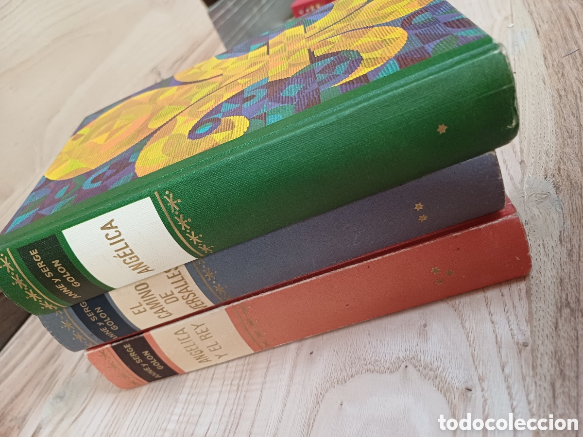 Libros: Tres libros de &ntilde;a coleccion Anne y serge golon,1962