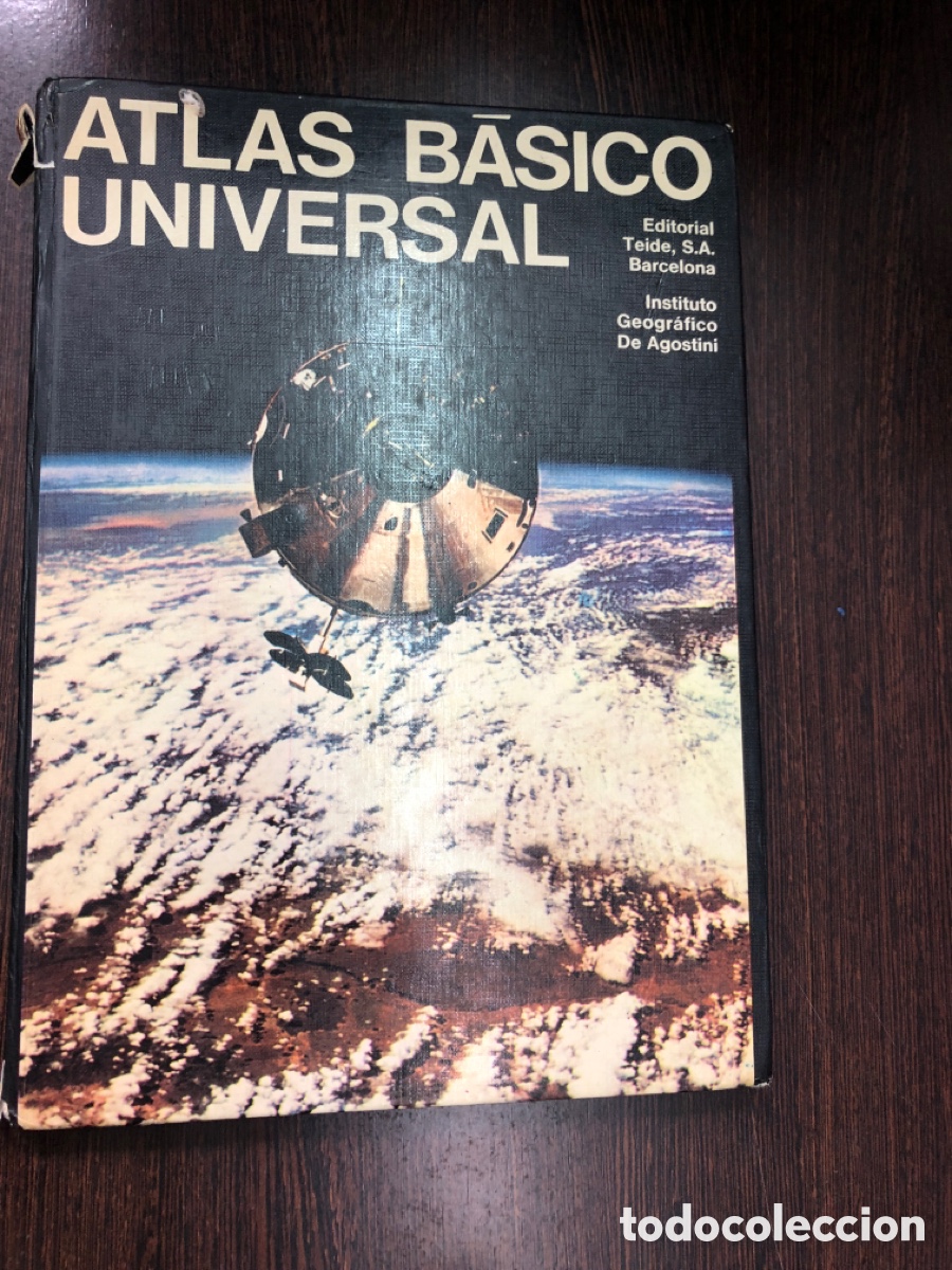B&uuml;cher: ATLAS BASICO UNIVERSAL EDITORIAL TEIDE 1973 INSTITUTO GEOGRAFICO DE AGOSTINI