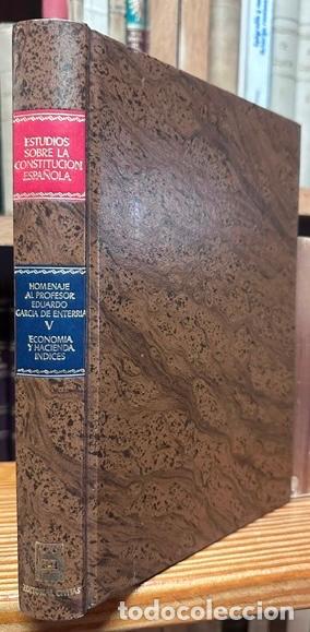 Libros: ESTUDIOS SOBRE LA CONSTITUCION ESPA&Ntilde;OLA. HOMENAJE AL PROFESOR EDUARDO GARCIA DE ENTERRIA. Tomo ...