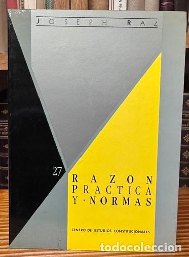 Libros: RAZON PRACTICA Y NORMAS - RAZ, Joseph