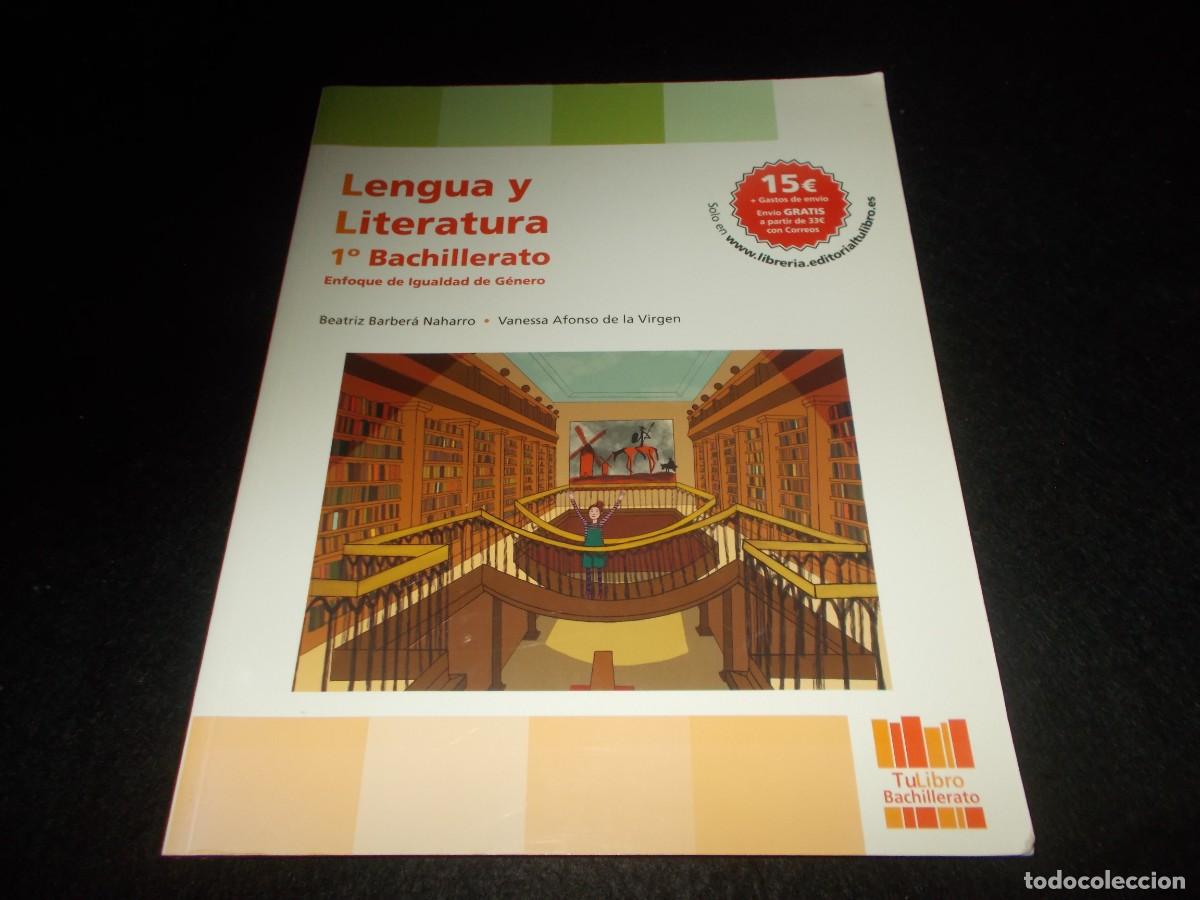 Libros: LENGUA Y LITERATURA I Bachillerato 1&ordm; 1. TuLibrodeFP 2019. Libro Escolar