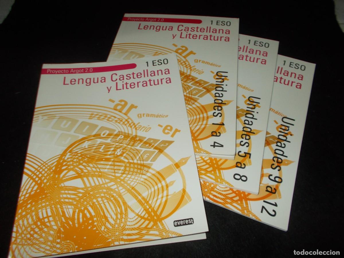 Libros: LENGUA CASTELLANA Y LITERATURA 1 ESO 1&ordm;. Everest 2011. 3 Libro Escolar