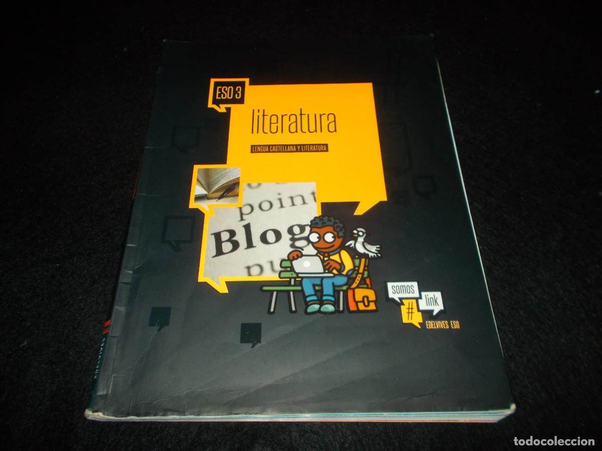 Libros: LENGUA CASTELLANA Y LITERATURA 3 ESO 3&ordm;. Edelvives 2015. Libro Escolar