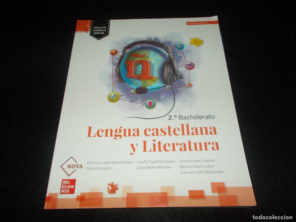 Libros: LENGUA CASTELLANA Y LITERATURA 2 Bachillerato 2&ordm;. McGraw-Hill 2023. Libro Escolar