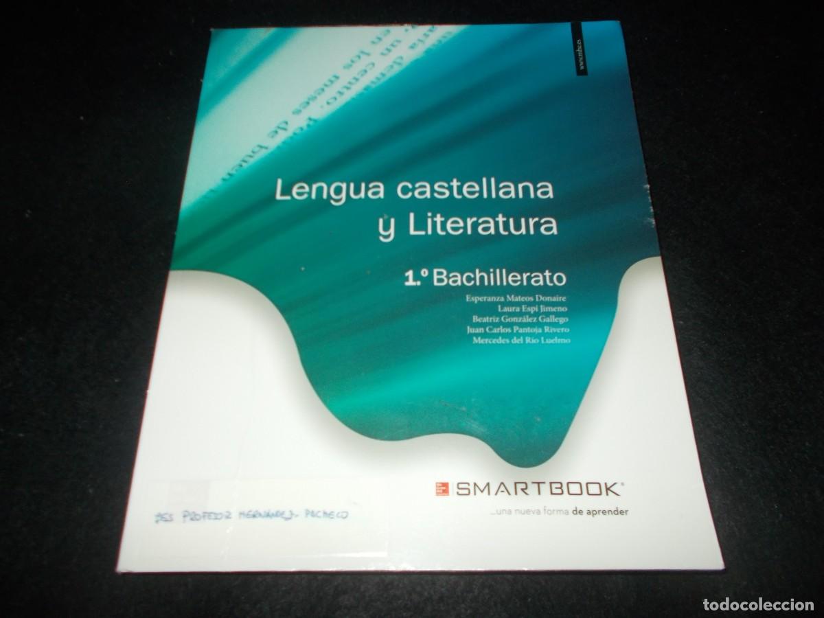 Libros: LENGUA CASTELLANA Y LITERATURA 1 Bachillerato 1&ordm;. McGraw-Hill 2015. Libro Escolar