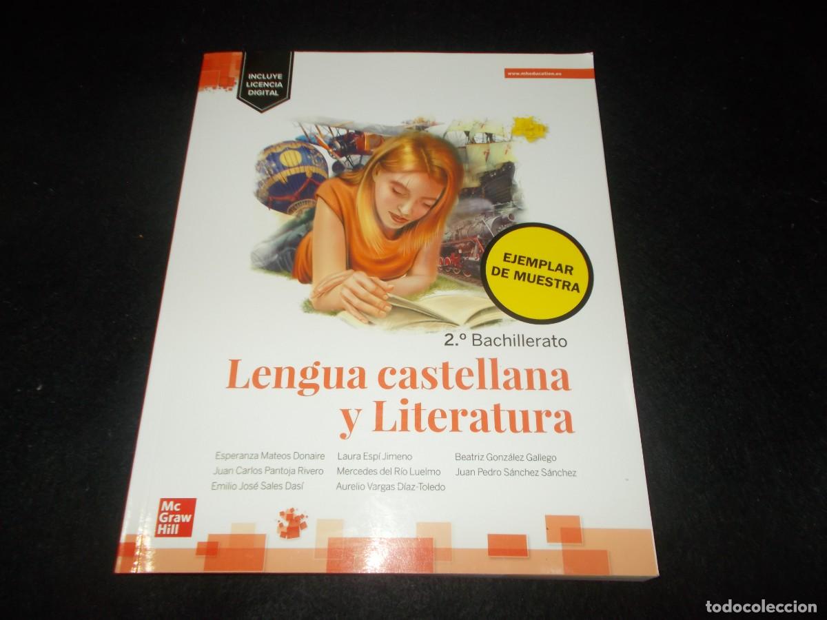 Libros: LENGUA CASTELLANA Y LITERATURA 2 Bachillerato 2&ordm;. McGraw-Hill 2015. Libro Escolar