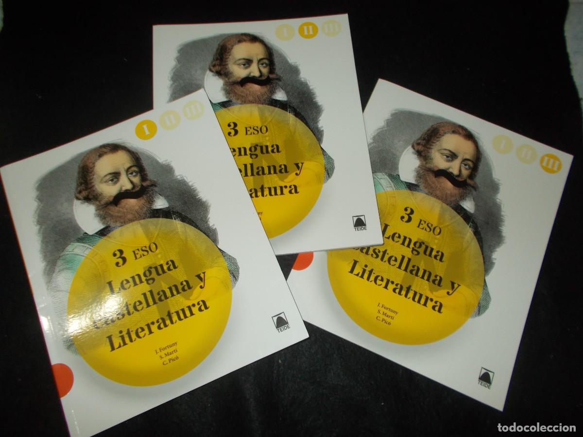 Libros: LENGUA CASTELLANA Y LITERATURA 3 ESO 3&ordm;. Teide 2015. 3 Libro Escolar