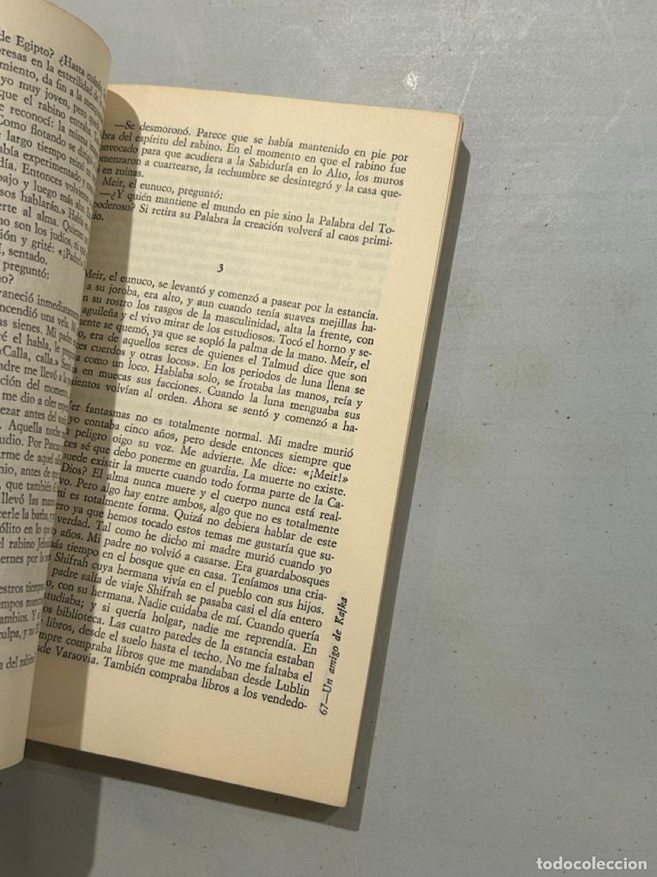 Libros: Isaac Bashevis Singer - Un amigo de Kafka - Foto 2