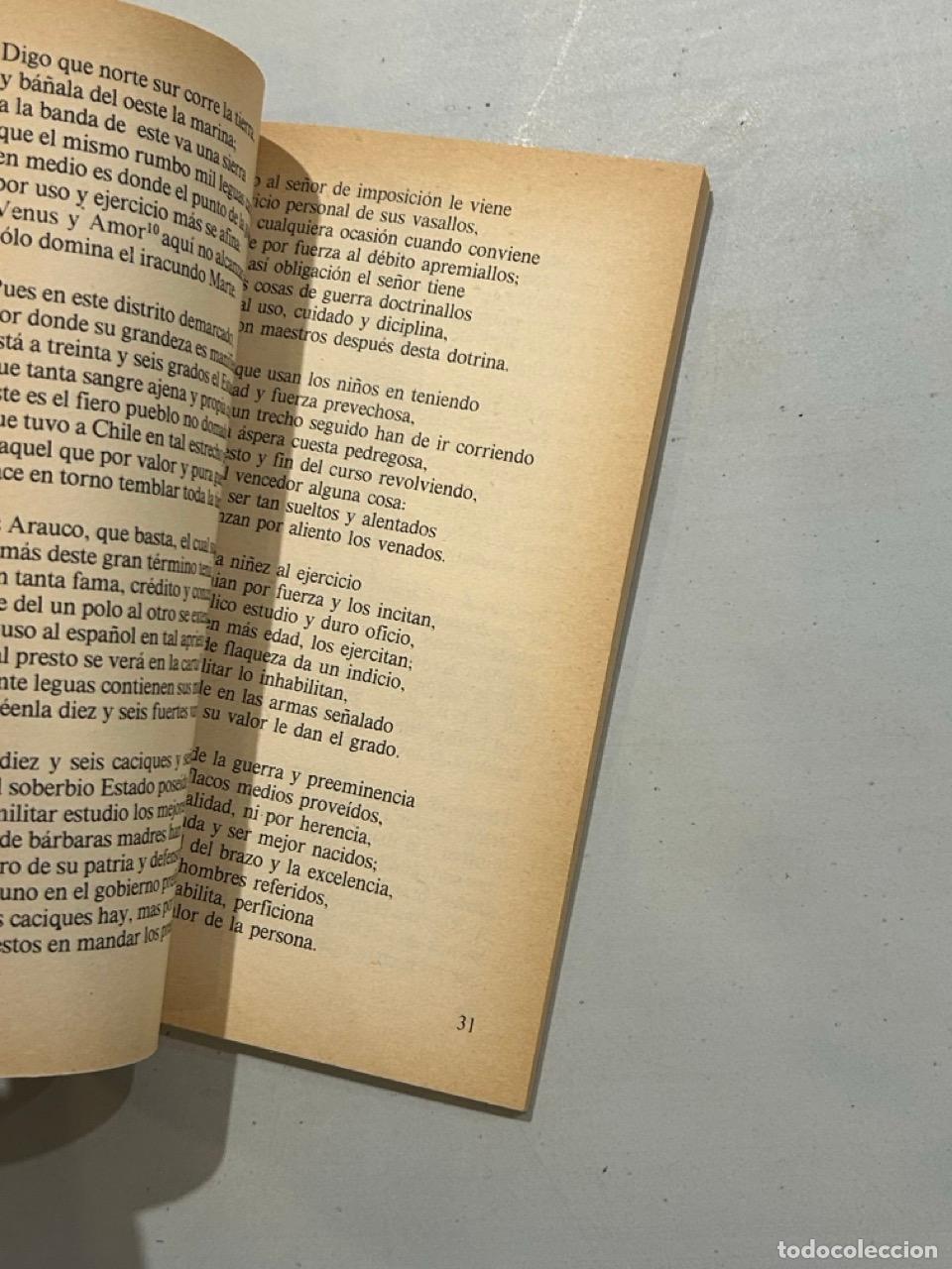 Libros: Alonso de Ercilla y Z&uacute;&ntilde;iga - Antolog&iacute;a de la araucana - Foto 2