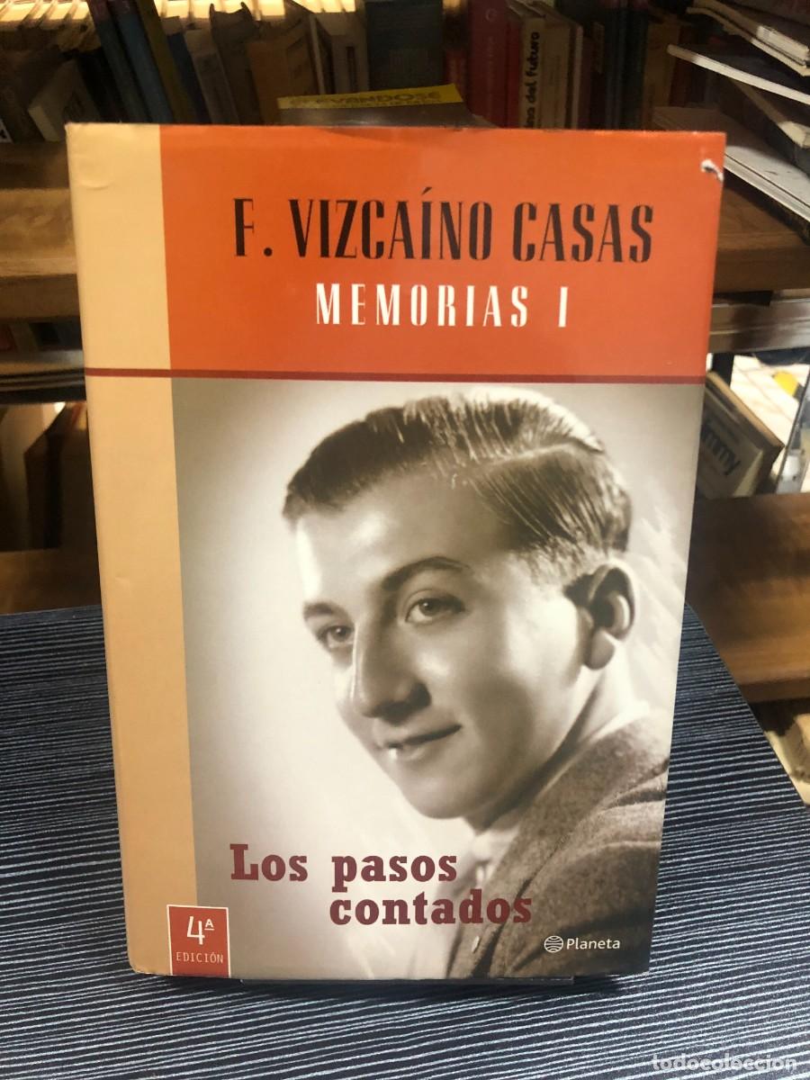 B&uuml;cher: Los pasos contados (Memorias I) (F. Vizca&iacute;no Casas)