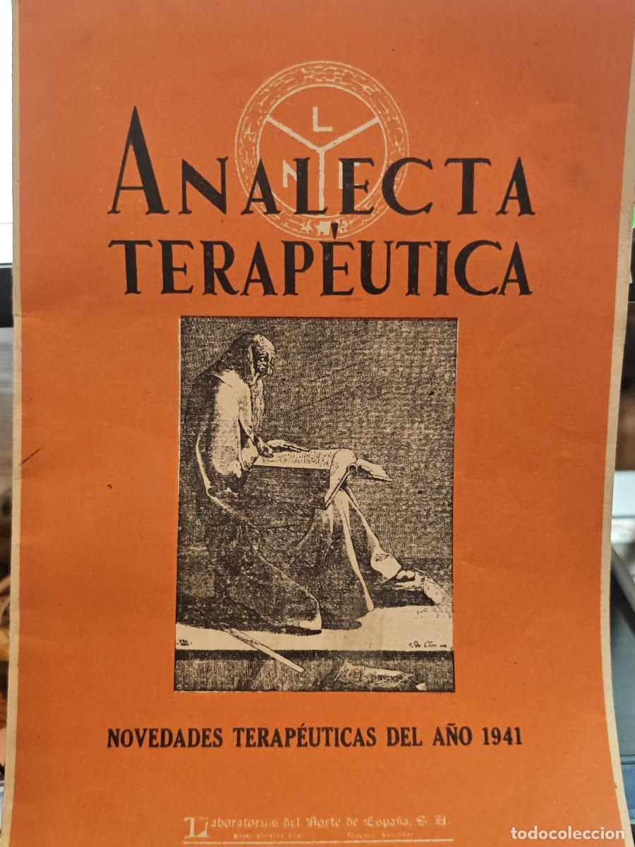 Libri di seconda mano: Analecta terap&eacute;utica - Novedades terap&eacute;uticas del a&ntilde;o 1941 - - tdk475